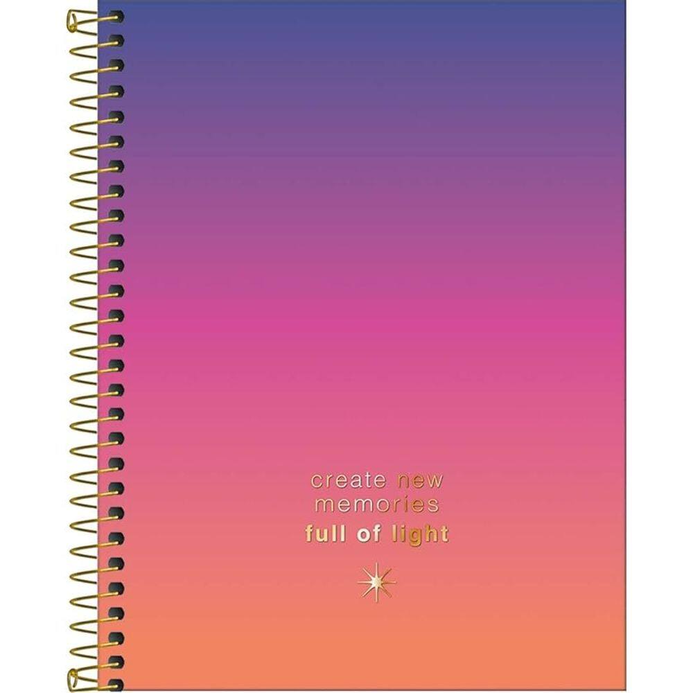 Caderno Espiral Capa Dura Colegial 1 Matéria Great 80 Folhas Tilibra 2517