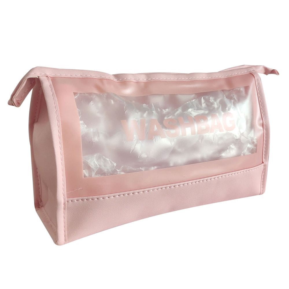 Washbag Necessaire de PVC Grande Organizador De Malas de Viagem Com Zíper