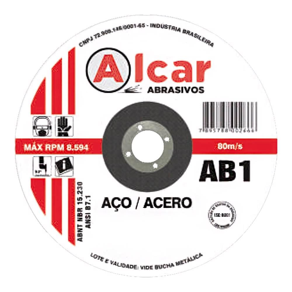 Disco de Corte 12” - Alcar DC0RN0358