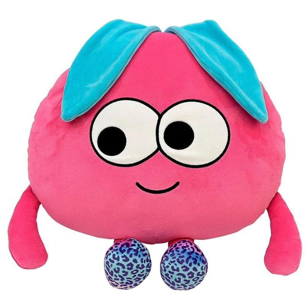 Pelucia Almofada Rosa Zolhuda 40Cm