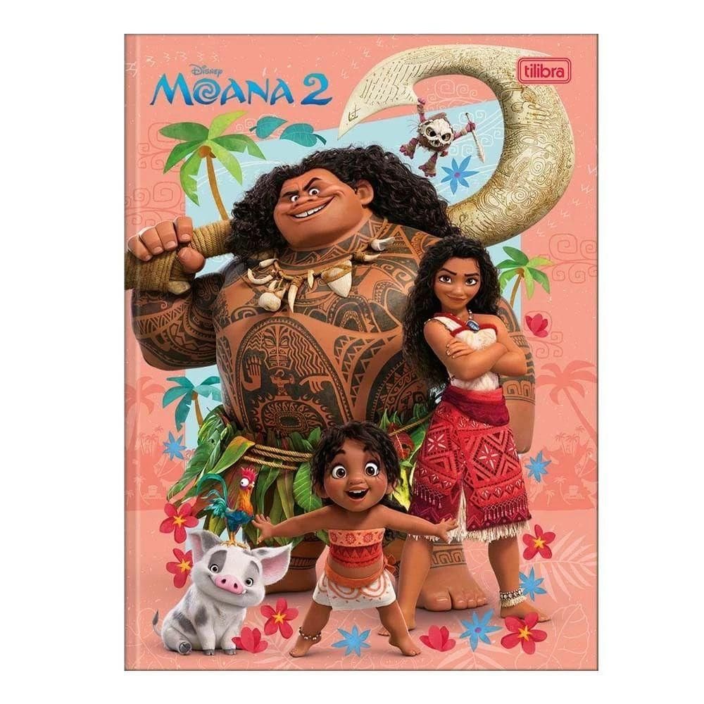 Caderno Univ. Brochura 80 Folhas Moana 2 Capa 2 - Tilibra