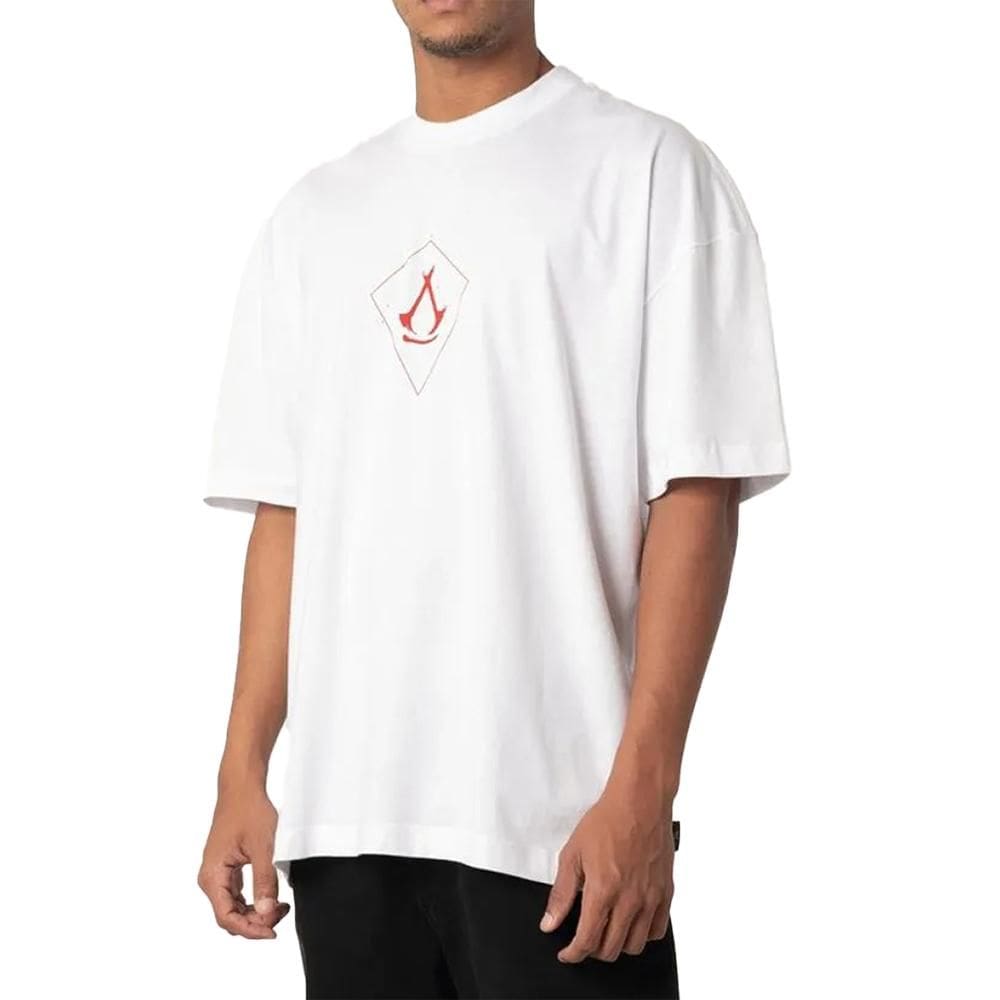 Camiseta MCD Box Fit Assassins Back SM25 Masculina Branco