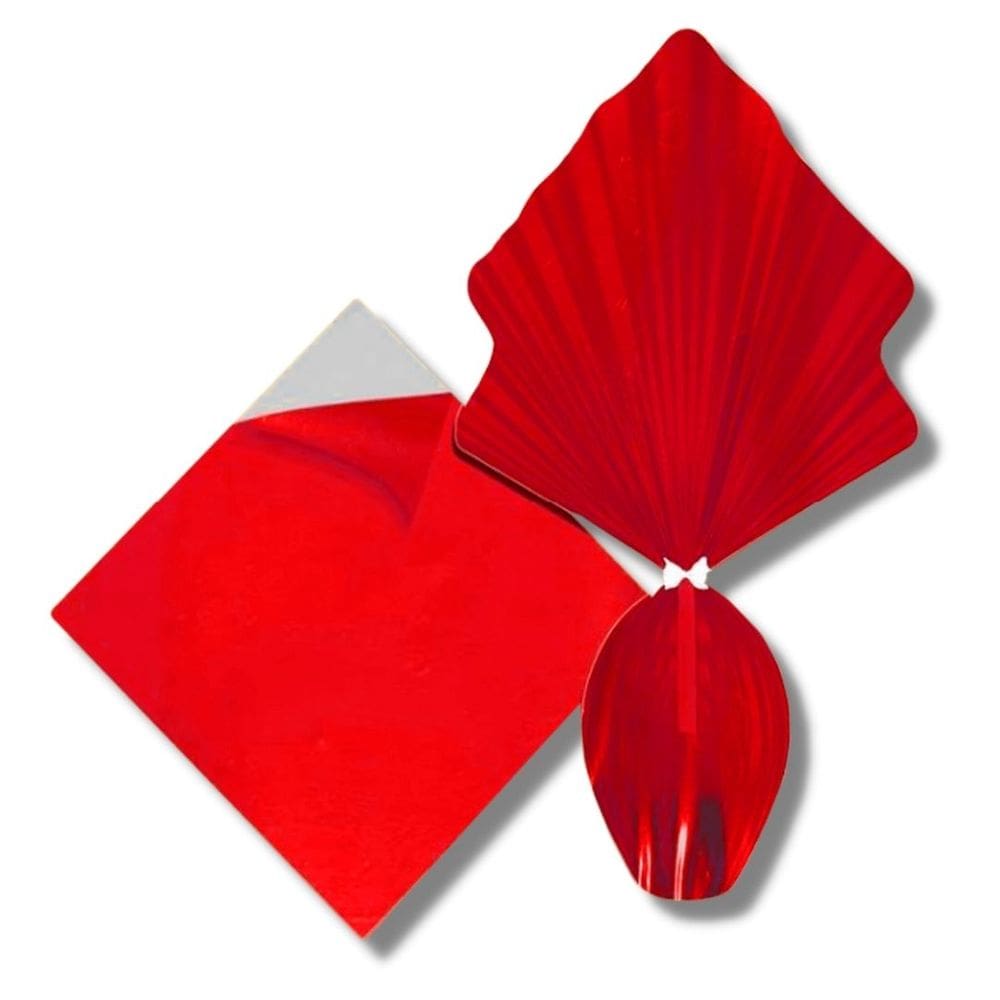 Envelope Metalizado Vermelho (25X25 Cm.) C/ 25 Un.