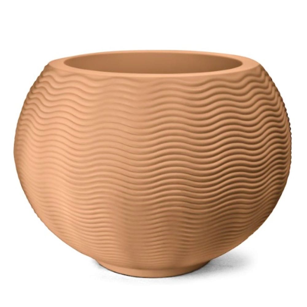 Vaso Ondulado Redondo 40 (70L) Cor Cerâmica NUTRIPLAN