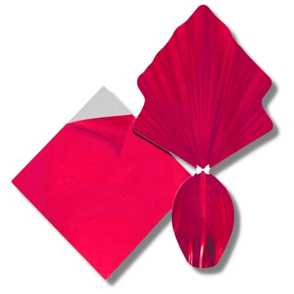 Envelope Metalizado Pink (35X35 Cm.) C/ 25 Un.