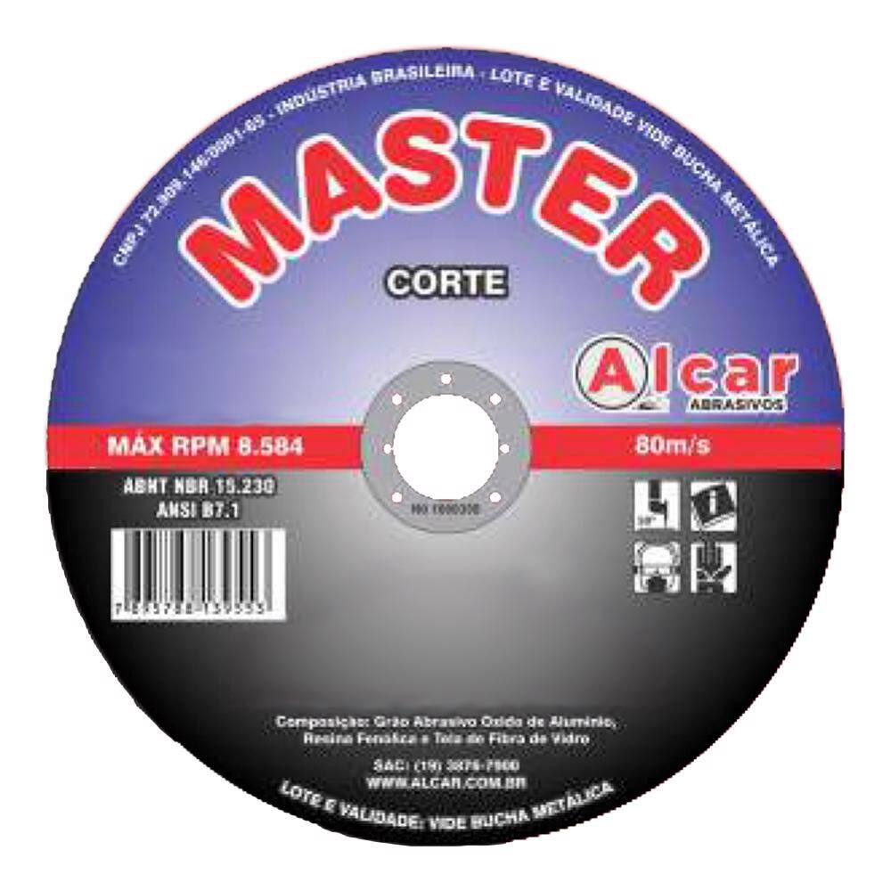 Disco de Corte 12" x 1/8" x 1" - Alcar DC0RN0356