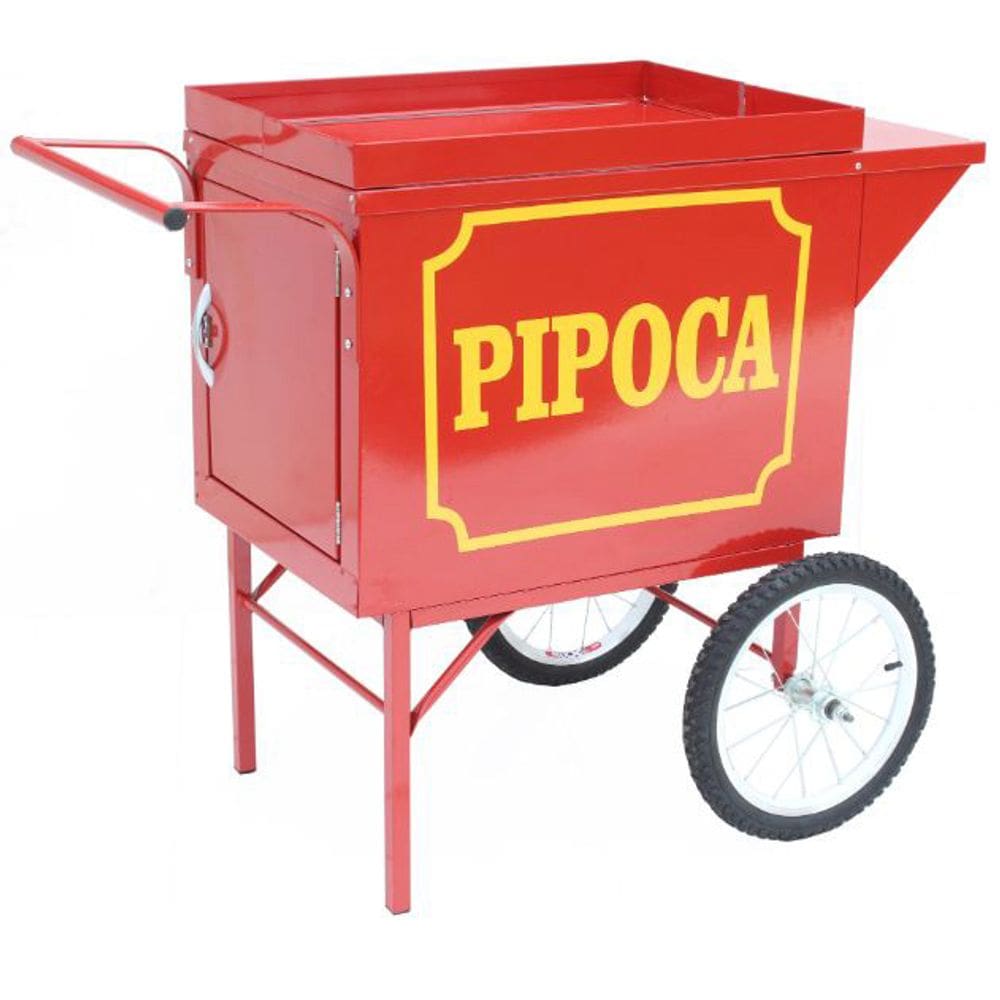 Carrinho de pipoca retrô para máquina pipoca Elétrica Sem a maquina - Mod 4262-Sem maquina