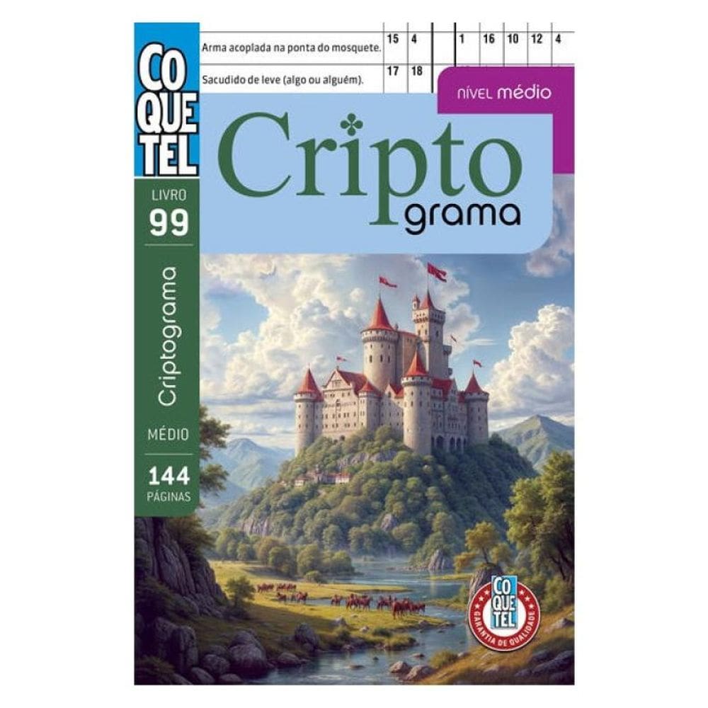 Livro Coquetel Criptograma 99