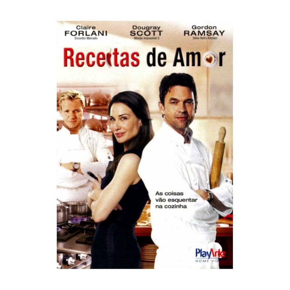 Receitas De Amor - Dvd - Loves Kitchen 2011