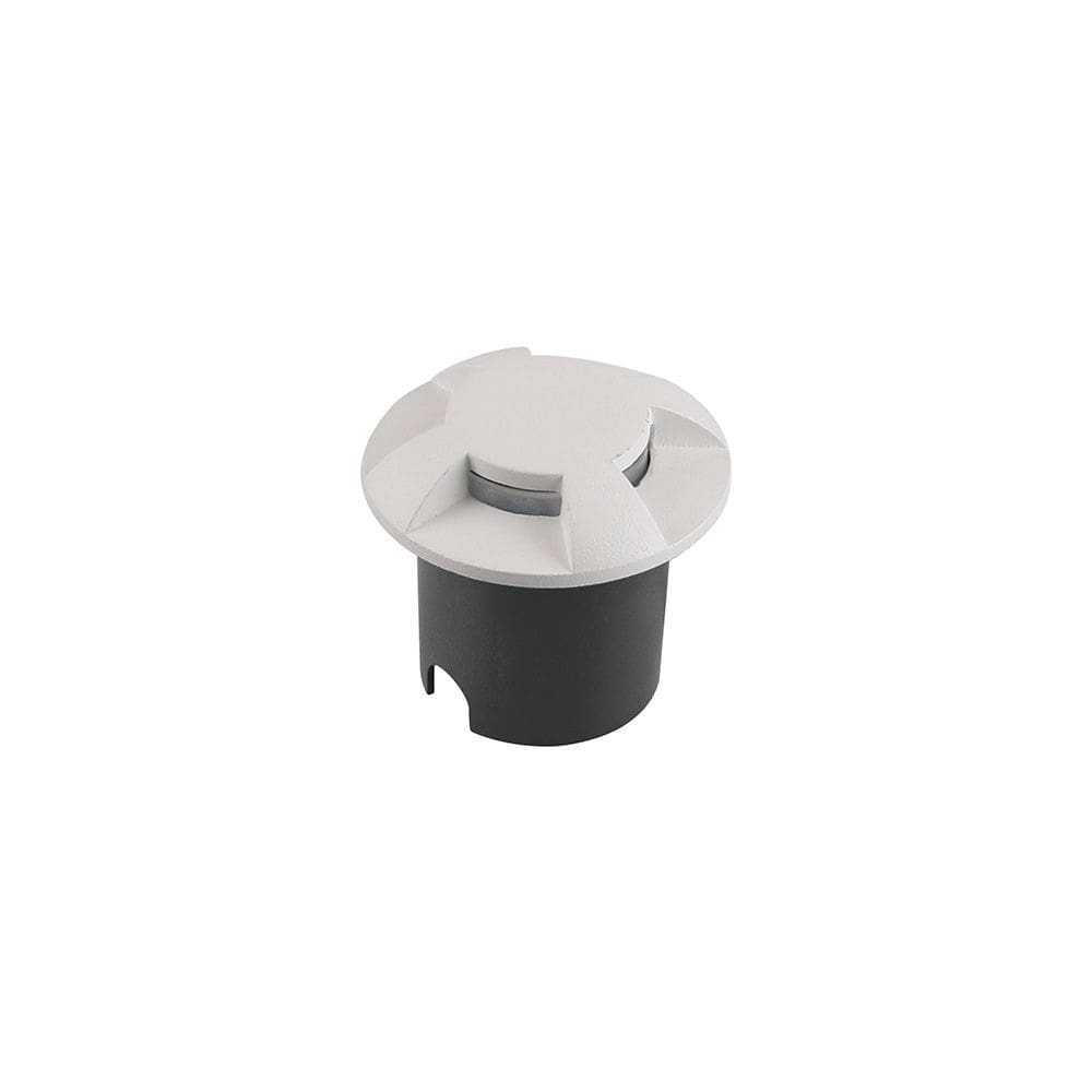 Balizador Astraled Dione Redondo de Embutir Led 1W Bivolt