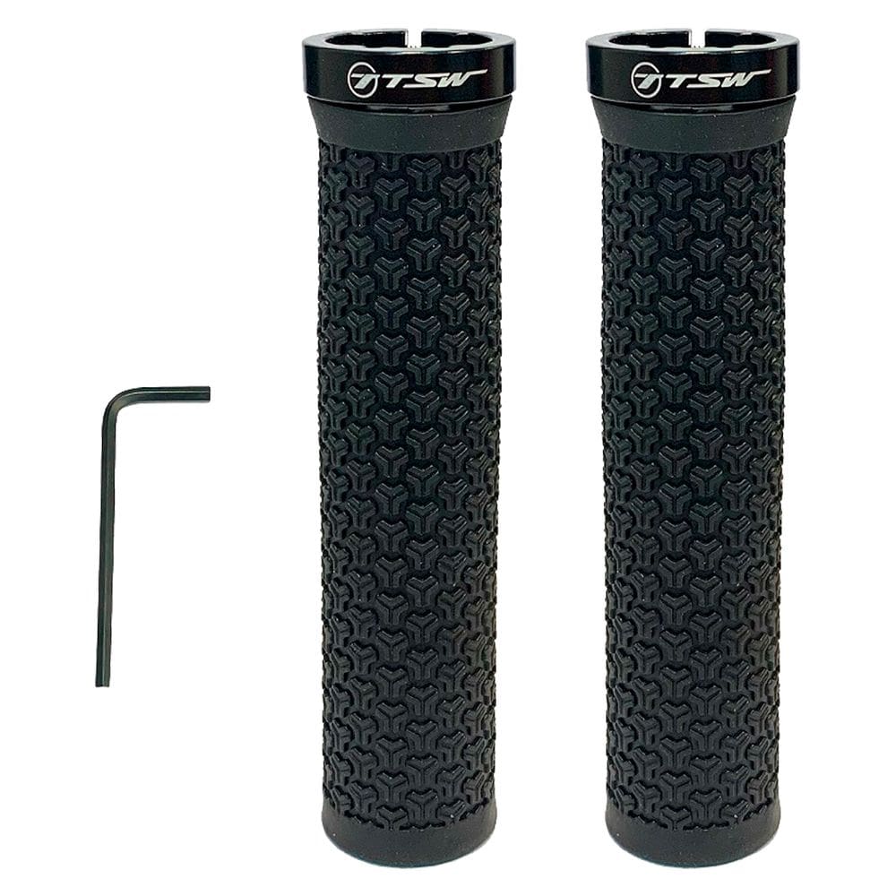 Manoplas Bike Mtb Mod 01 135mm Borracha Antiderrapantes Ergonômico TSW