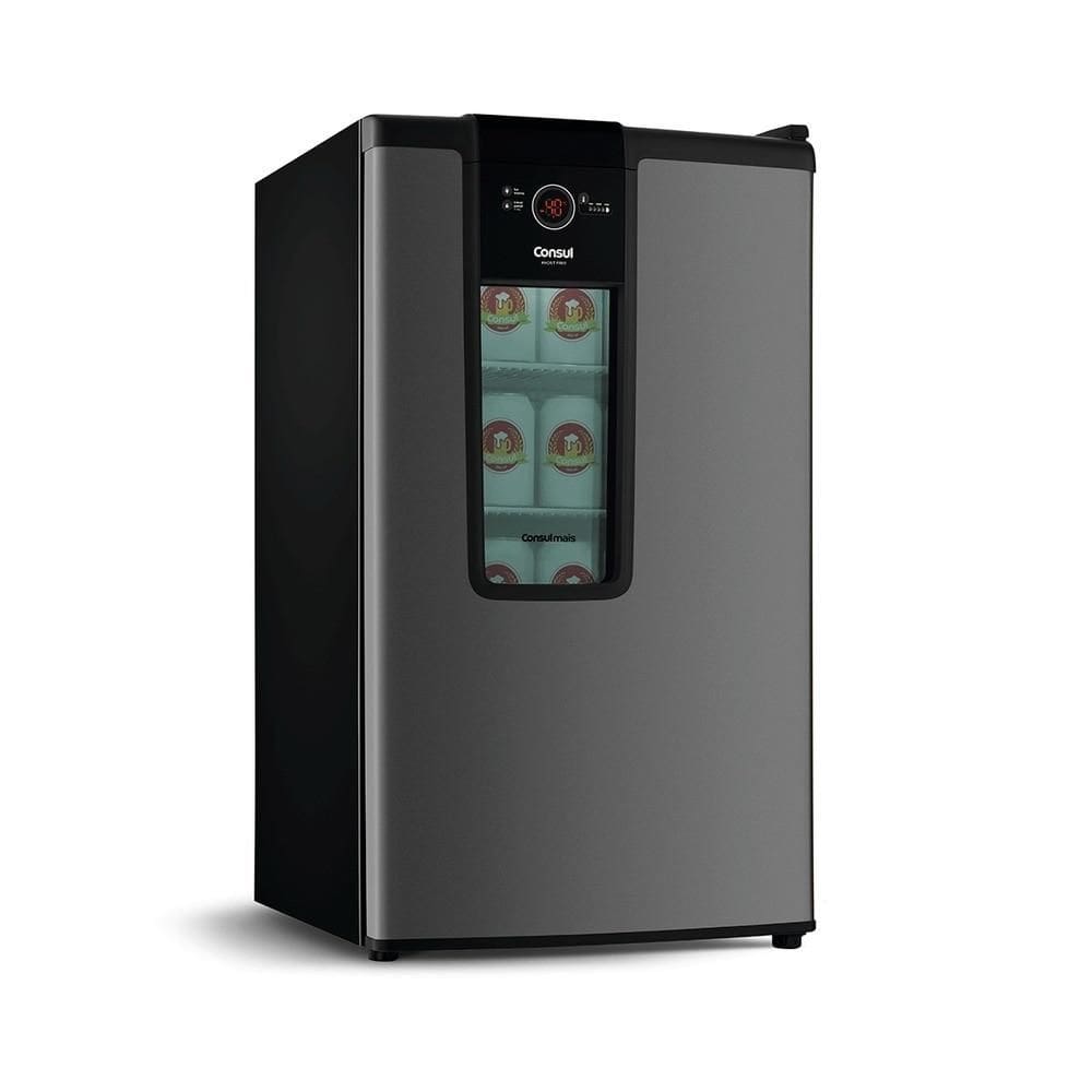 Cervejeira Consul Display Na Porta Controle de Temperatura Titanium CZD12AT, 220 Volts