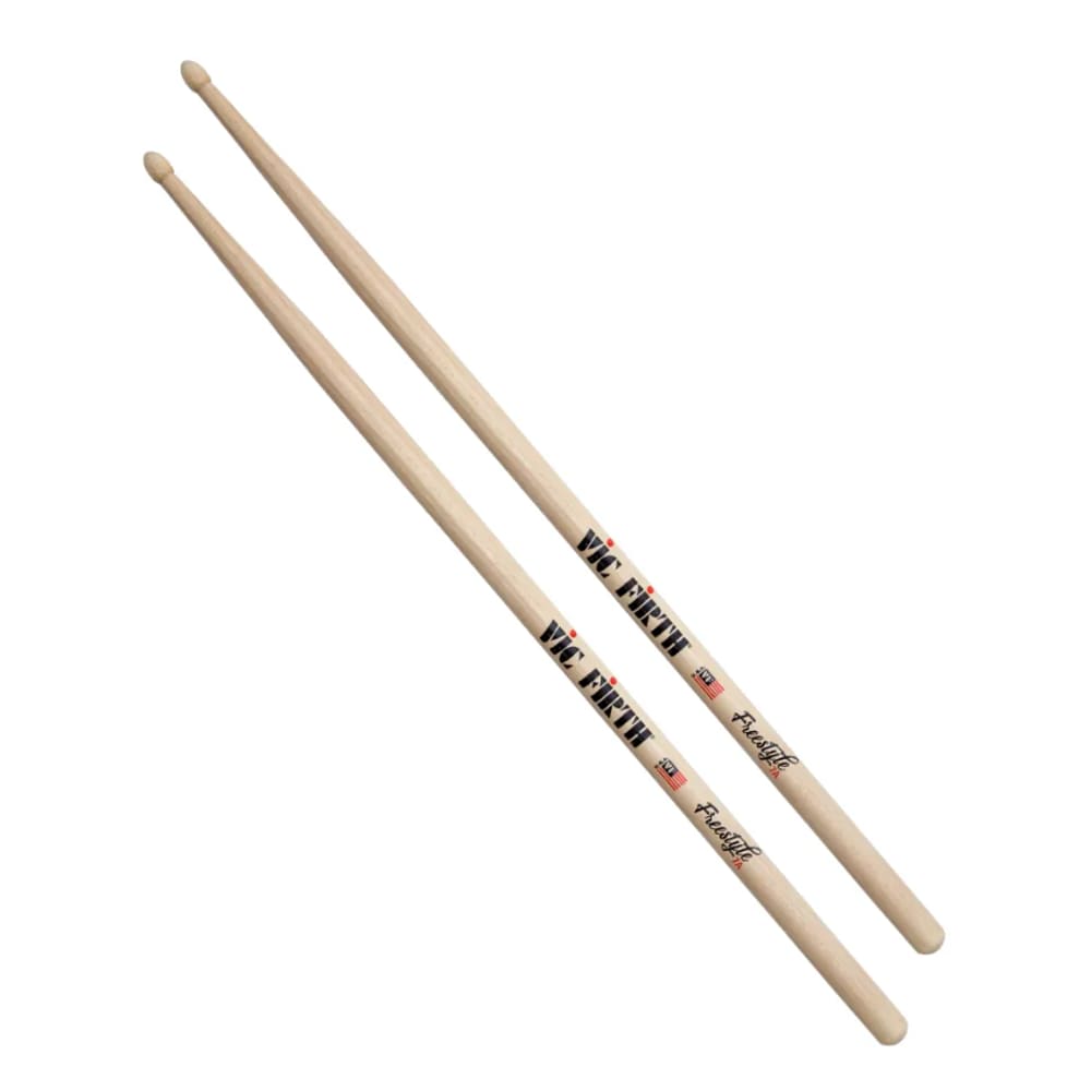 Baqueta American Concept Freestyle 7A Ponta De Madeira Fs7a Vic Firth