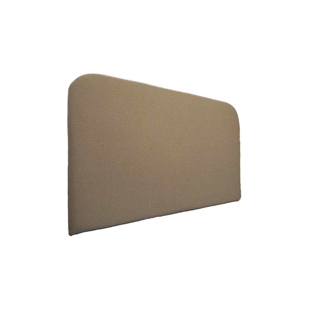 Cabeceira Estofada King Orgânica Não é Segredo Veludo Austin Marrom 195x120