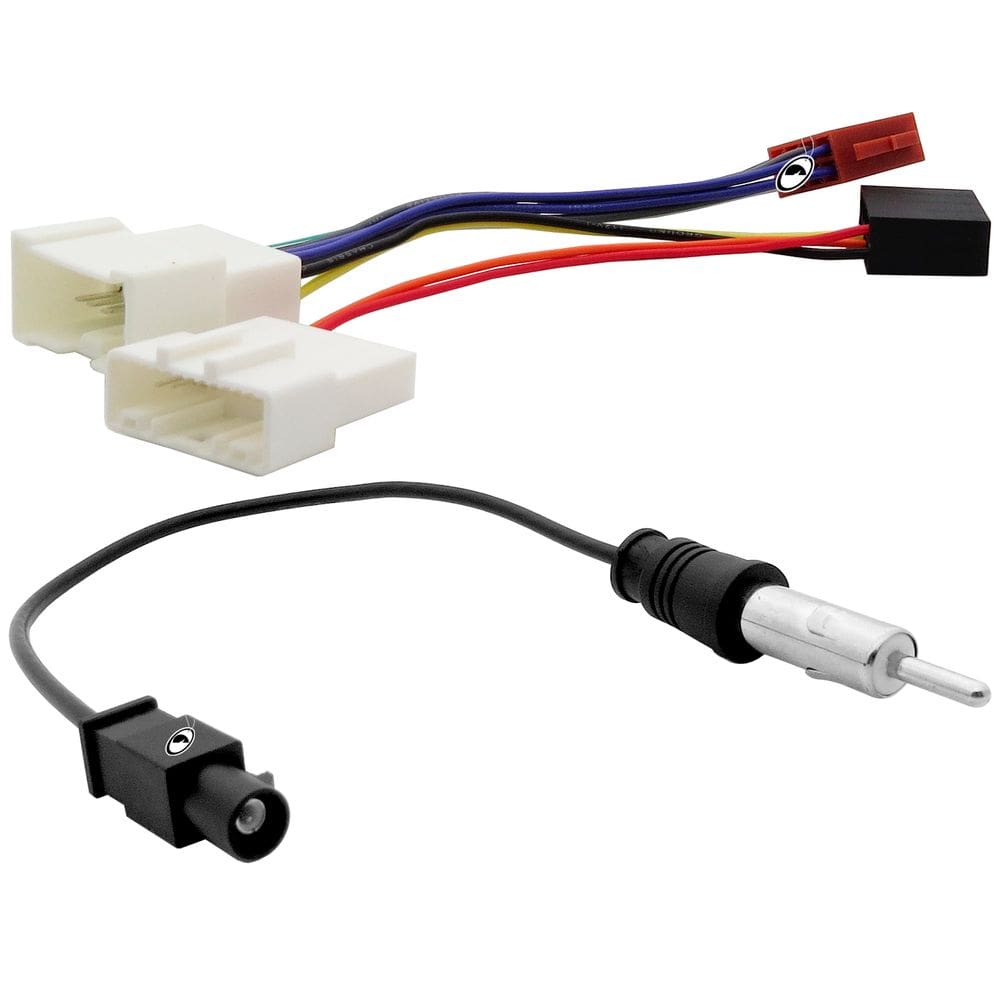 Kit Chicote de Ligação + Plug Adaptador de Antena Kwid 2017 2018