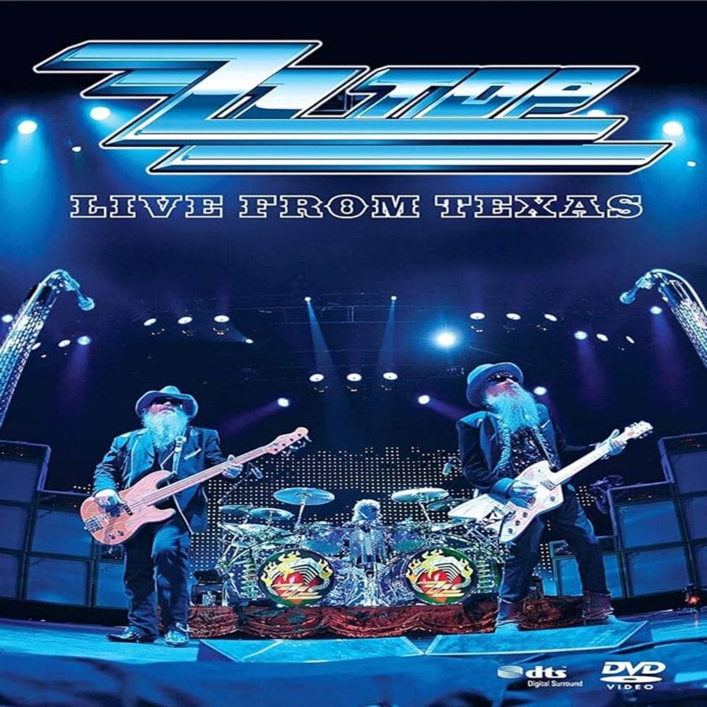 Dvd Zz Top Live From Texas