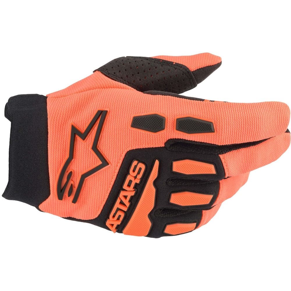 Luvas Alpinestars Full Bore Youth & Kids Laranja/Black Ym