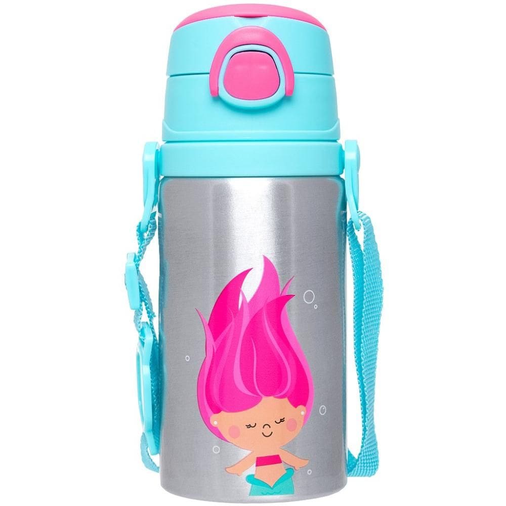 Garrafa de Alumínio Buba Aventuras Sereia Rosa