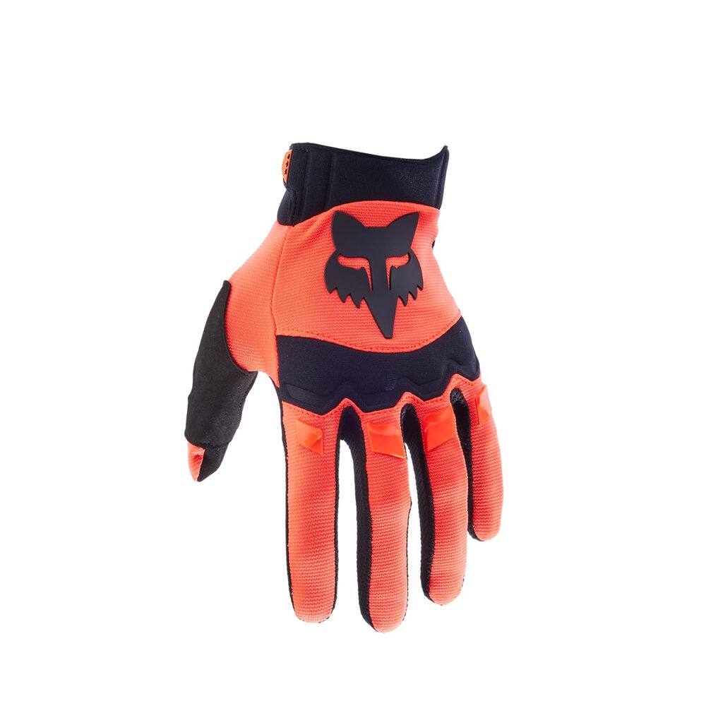 Luva de motocross Fox Racing DIRTPAW FLUORESCENTE LARANJA M