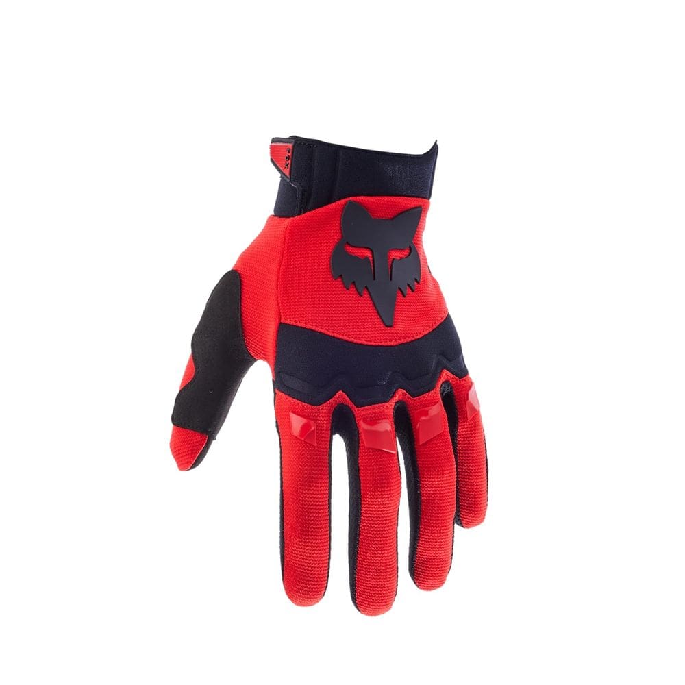 Luva de motocross Fox Racing DIRTPAW FLUORESCENTE VERMELHA XXL