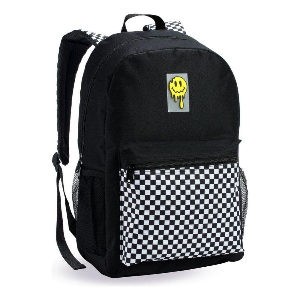 Mochila Juvenil Masculina Resistente Escolar Faculdade Smile
