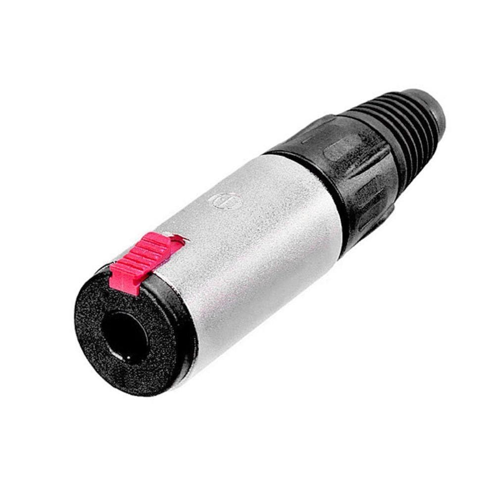 Kit 50 Conector P10 Femea De Linha Hj081