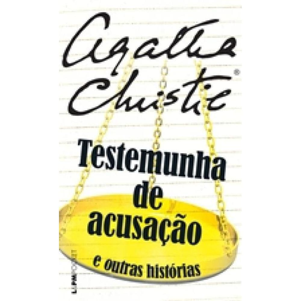 Livro Testemunha De Acusação E Outras Historias - 1167