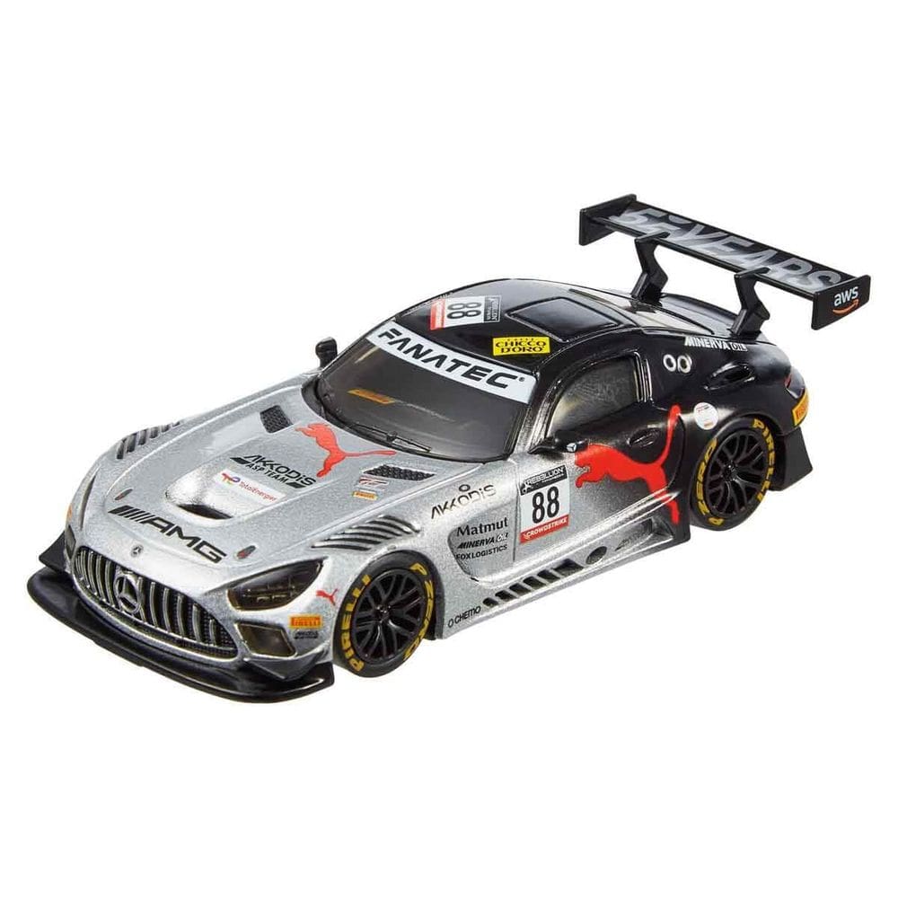 Carro fundido sob pressão Hot Wheels Real Riders Mercedes-AMG GT3 1:43