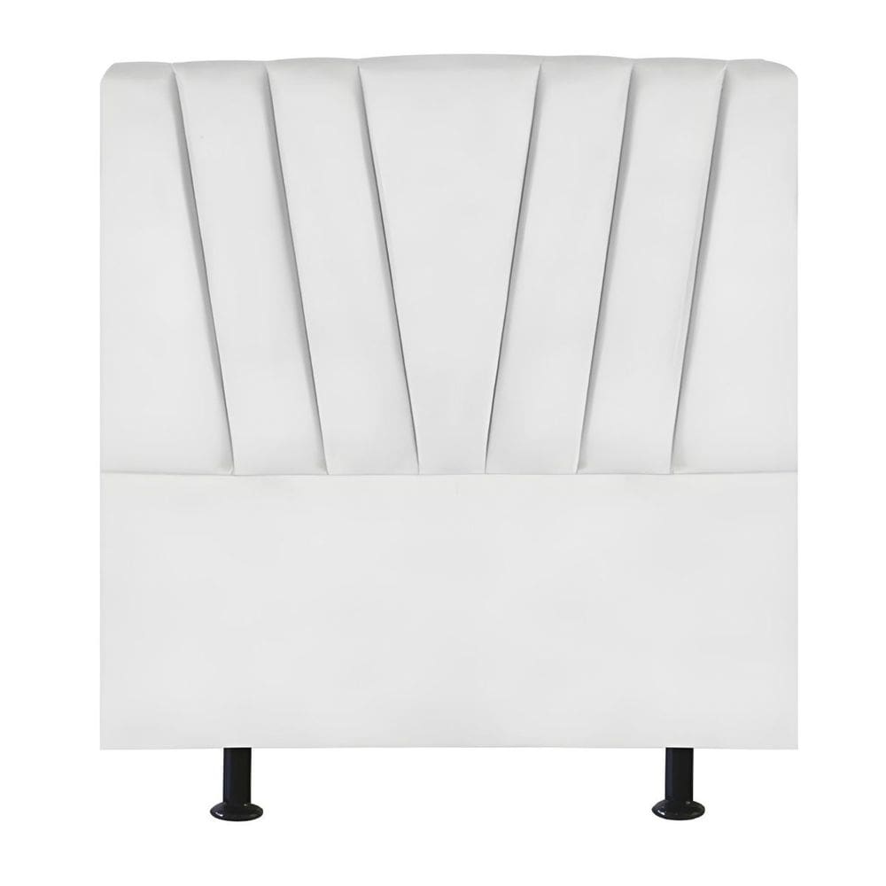 Cabeceira Estofada de Cama Casal Box 140 cm Malu Suede