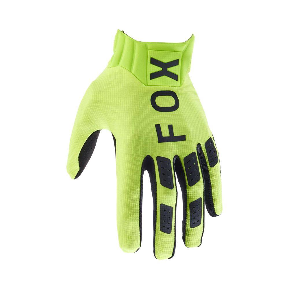 Luva de motocross Fox Racing FLEXAIR AMARELA FLUORESCENTE X-Large