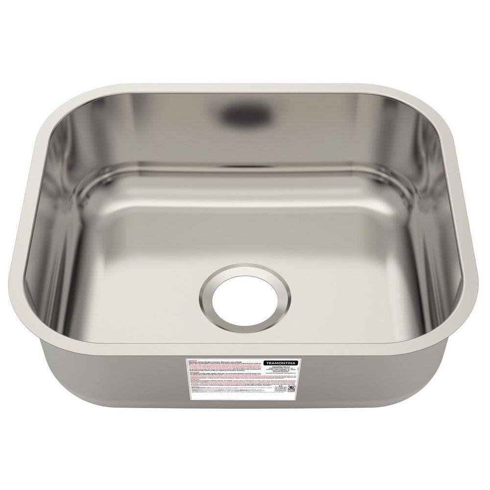 Cuba De Embutir Basic Inox Válvula E Sifão 40Bl - Tramontina