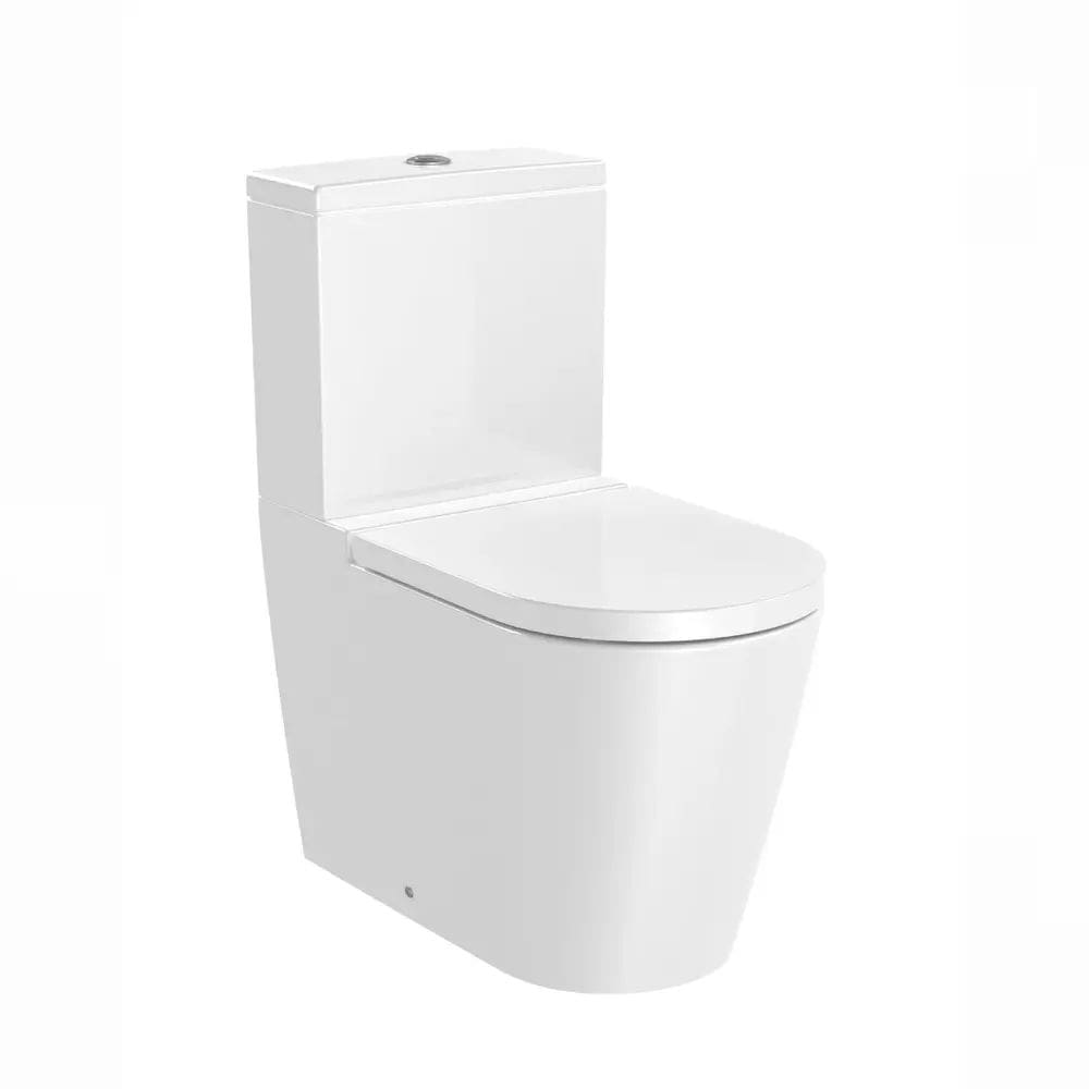 Bacia para Caixa com Saída Dual Roca Rimless Round Branco B342526000