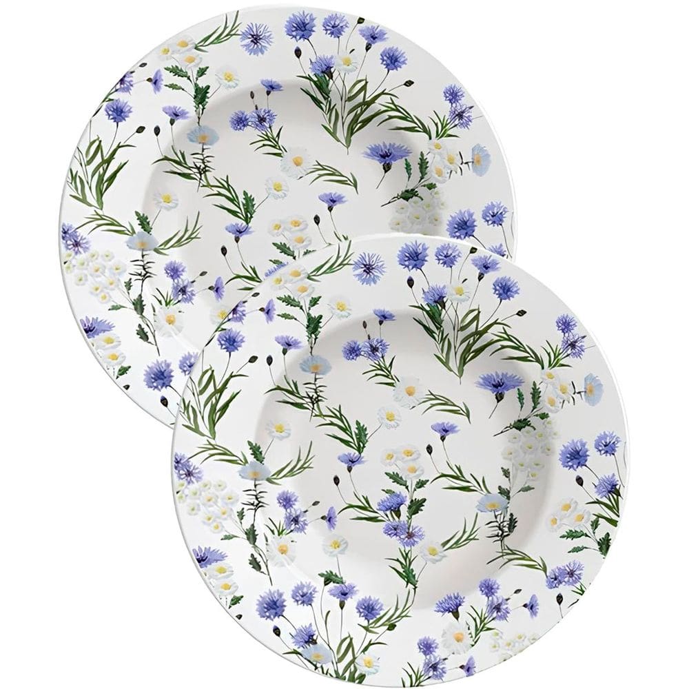 Jogo Pratos Sobremesa Lanche 8Pçs 8 Pessoas Ana Alice 21cm