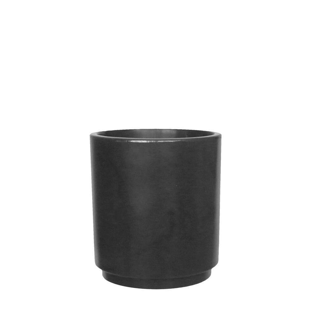 Vaso Urban Rio Brilho 25x25cm Antique Preto