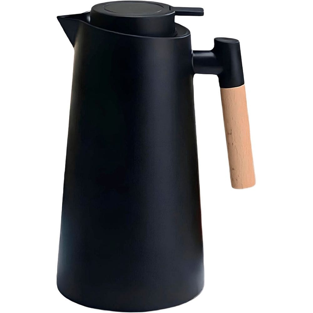 Garrafa Térmica De Mesa Nórdica Preto Chá Café Chimarrão 1L