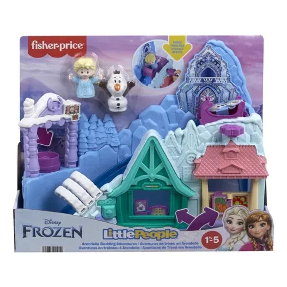 Brinquedo Infantil- Fisher Price Little People Frozen MATTEL