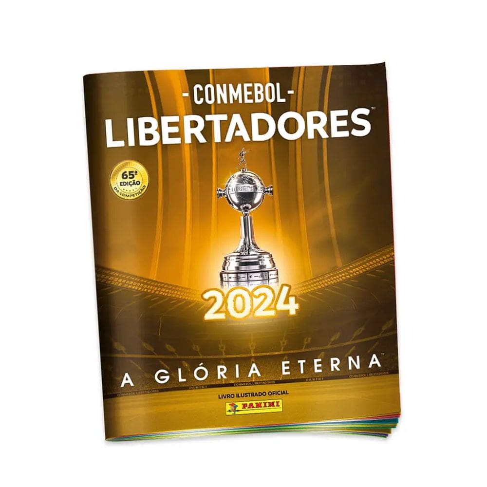 Álbum Capa Mole Conmebol Libertadores 2024 (vazio)