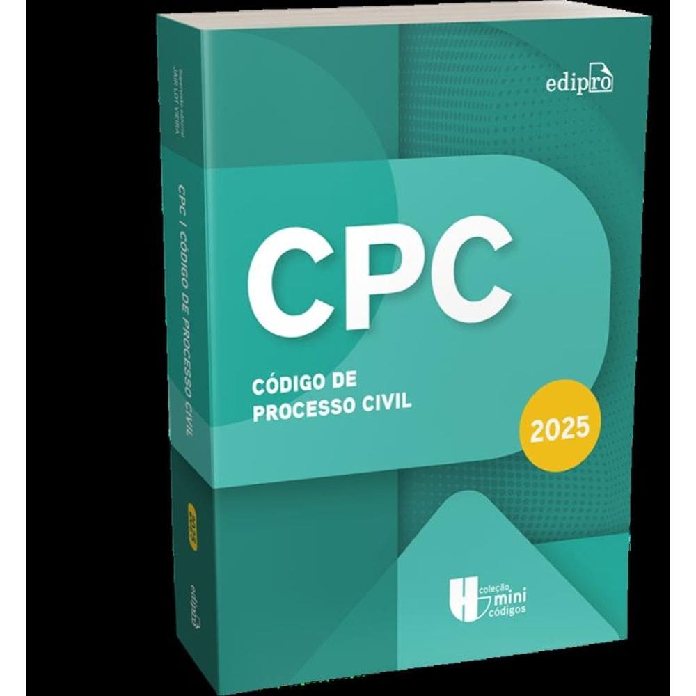 Código De Processo Civil 2025 - Coleção Minicódigos