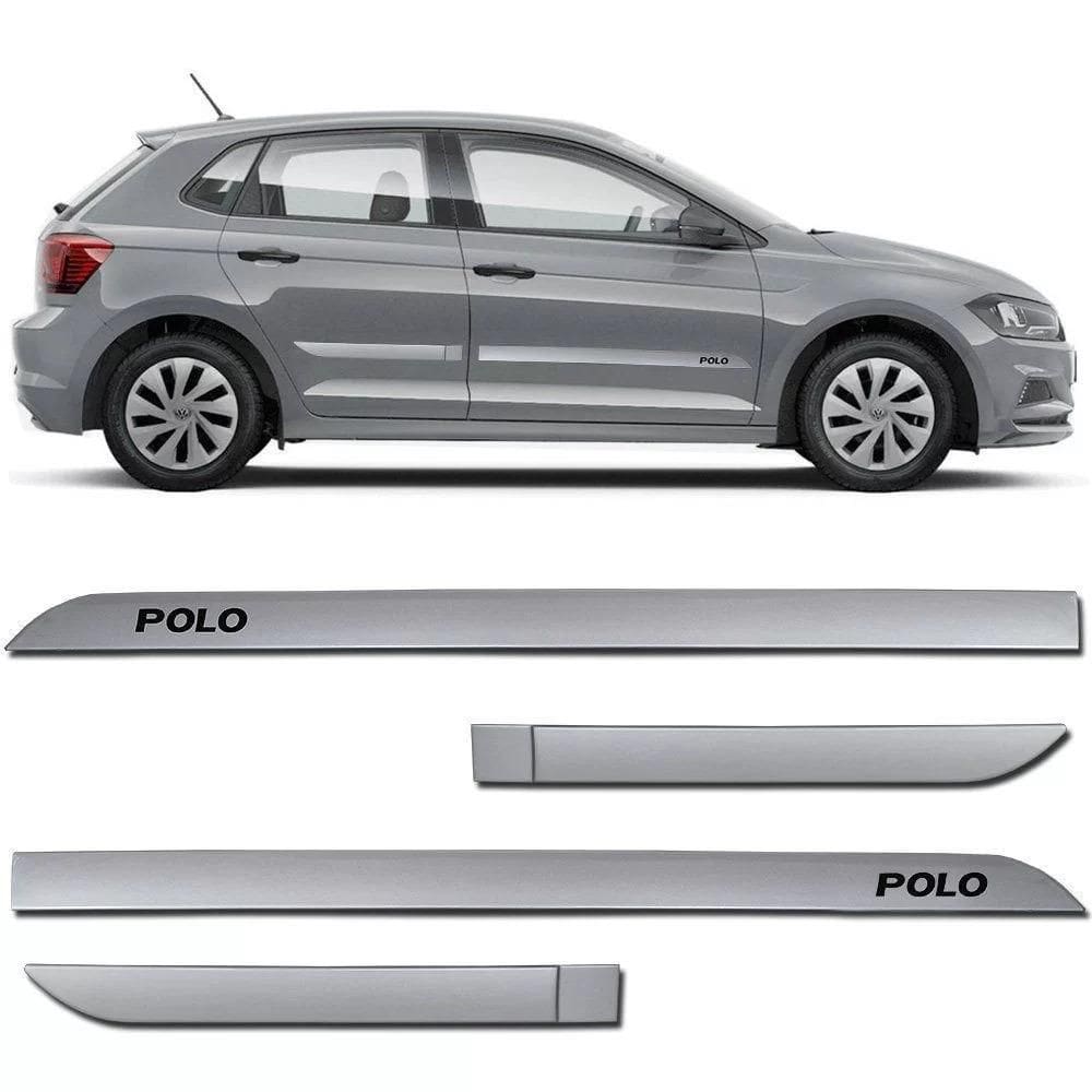 Jogo Friso Lateral Polo Cinza Platinum