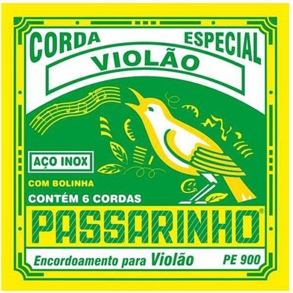 Encordoamento Aço para Violão - PASSARINHO - PE900