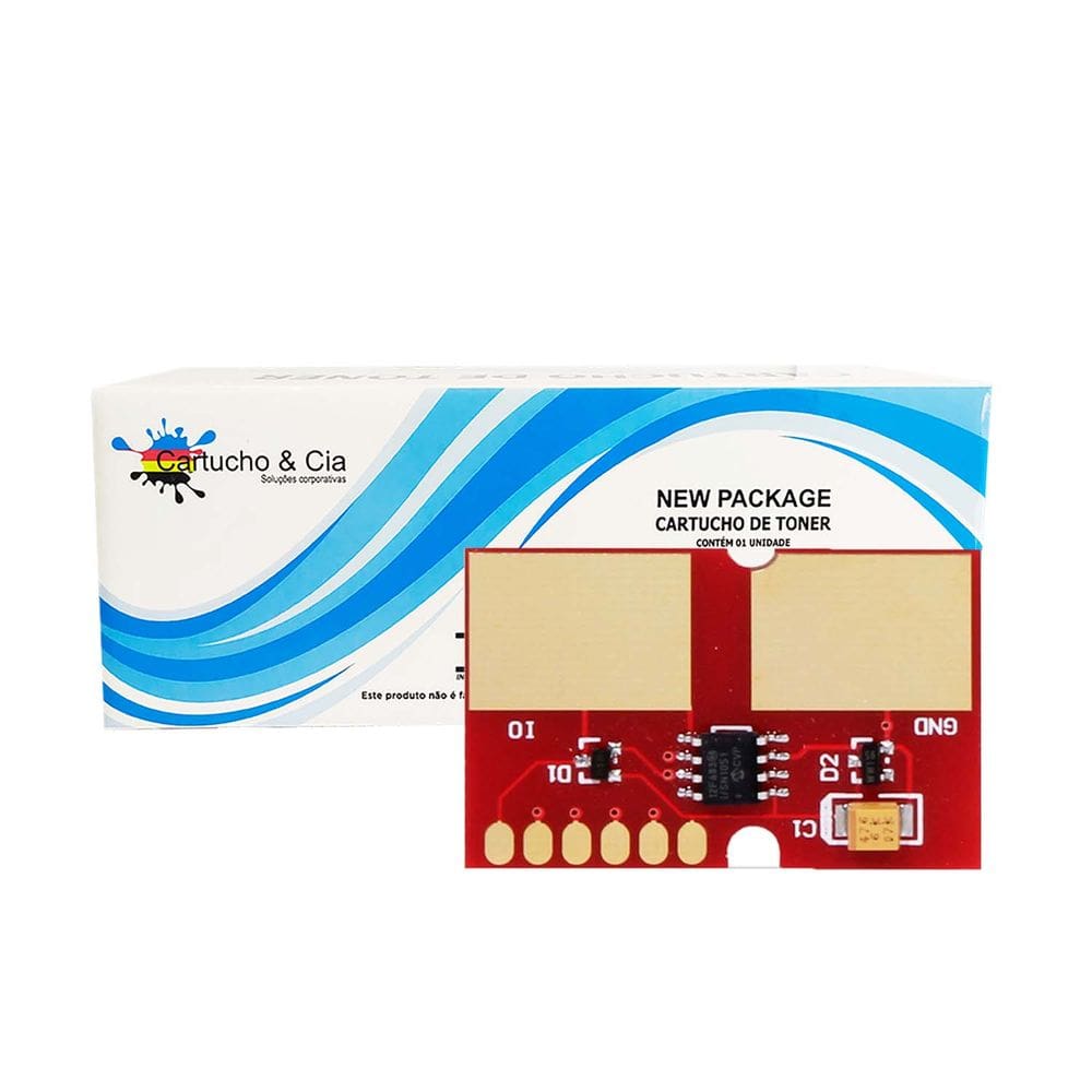 Chip Lexmark T610 T612 T614 T616 | 12A5845 | 25.000 Páginas - Cartucho & Cia