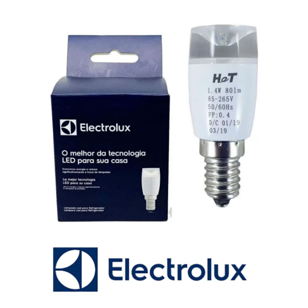 Lâmpada Led E14 Geladeira Electrolux 1,4W