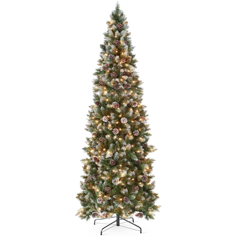 Lápis pré-iluminado de 6 pés da Christmas Tree Best Choice Products