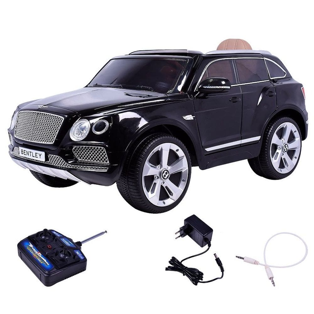 Carro Eletrico Bentley (Banco De Couro) 12V Preto - Belfix