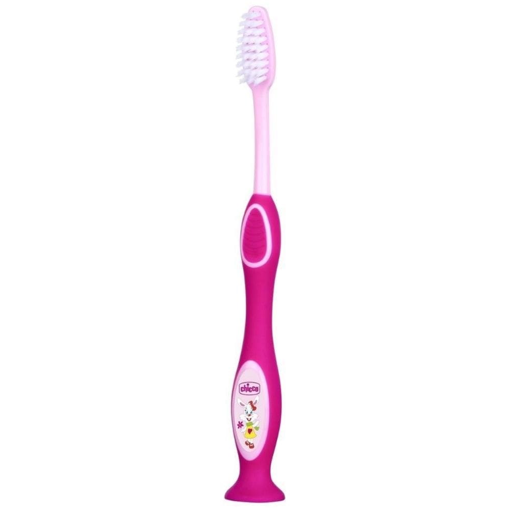 Escova De Dentes Rosa  3-6 Anos  - Chicco