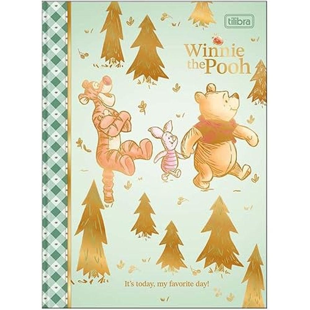 Caderno Brochura 80 Folhas Ursinho Pooh Capa 4 - Tilibra