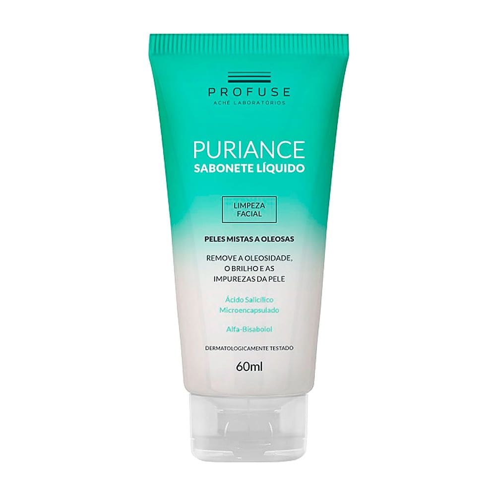Puriance Profuse Sabonete Líquido Facial com 60g