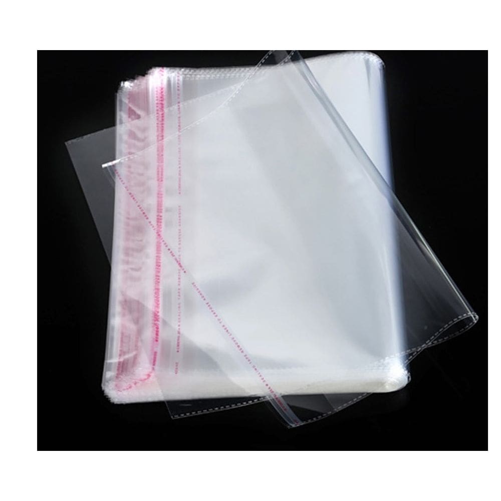 Saco Adesivado Plástico Transparente Vabene 8,5x8,5+3cm 100 Unidades