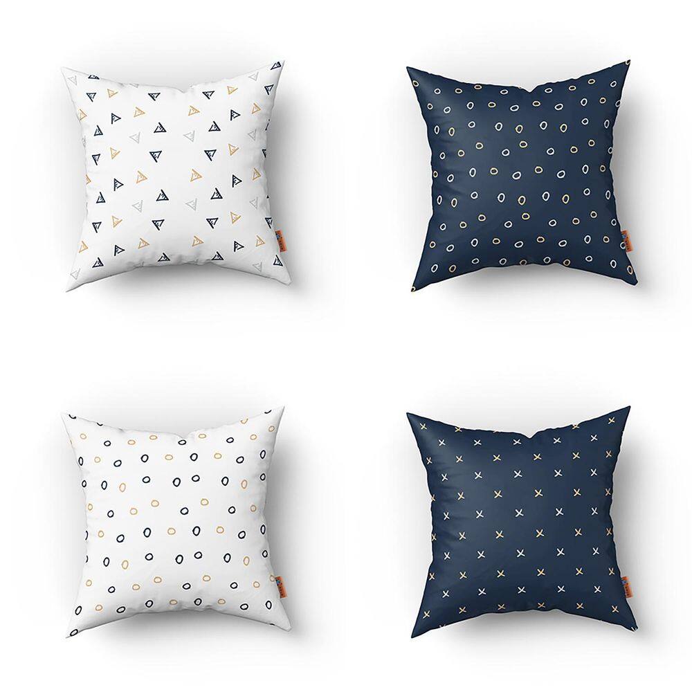 Kit Almofadas Decorativas Estampadas 30X30Cm 225