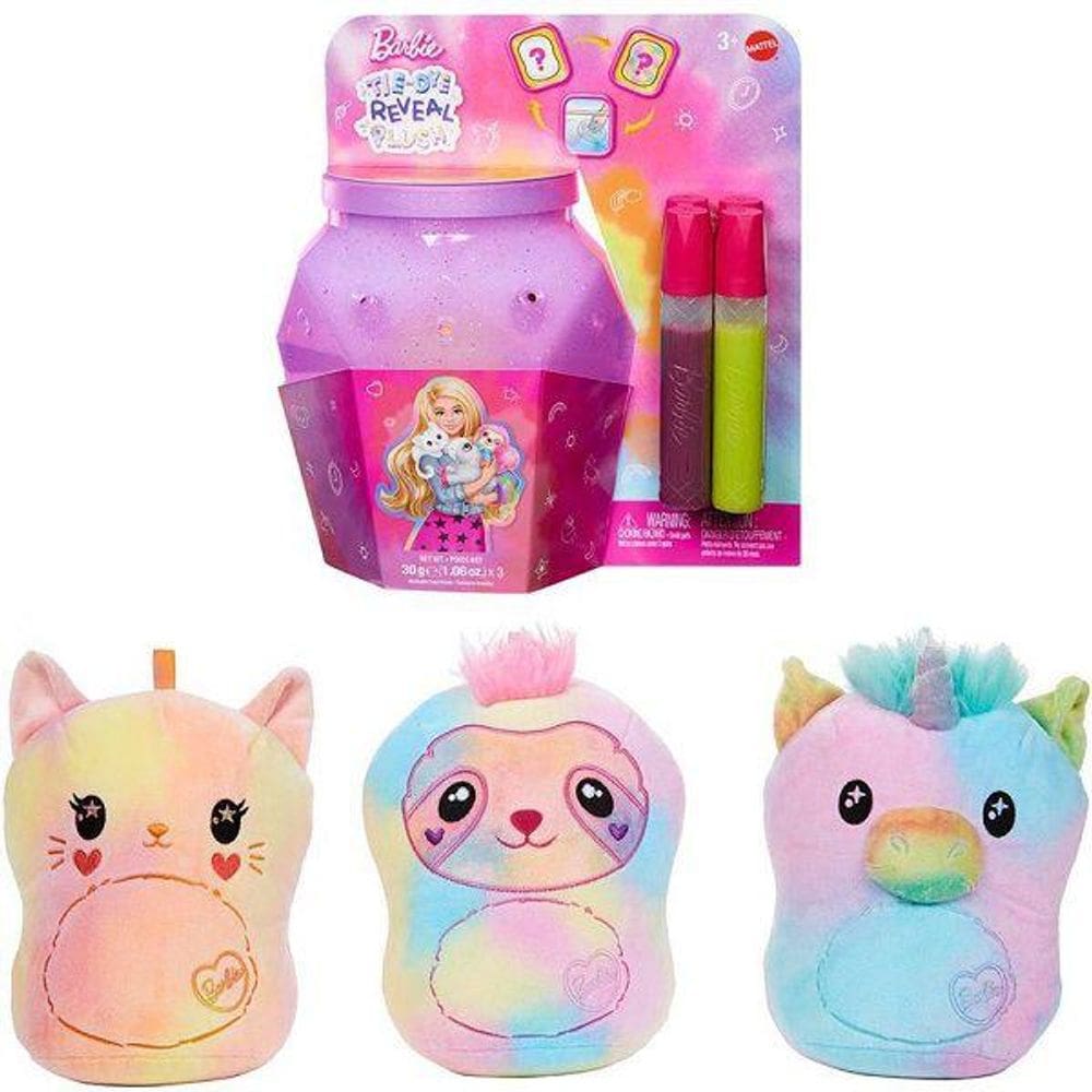 Pelucia - Barbie Tie Dye Reveal Lilas MATTEL